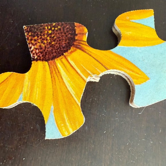 Vintage 1966 Springbok Puzzle Wild Flowers Approx. 60 Lg Pieces By Maynard Reece - Picture 10 of 15